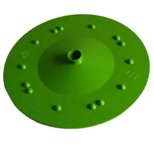 Base plate with velcro