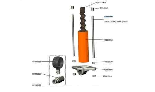 Kotwa pompy D 370 mm zdj.2