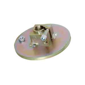 Dispenser wheel mounting plate