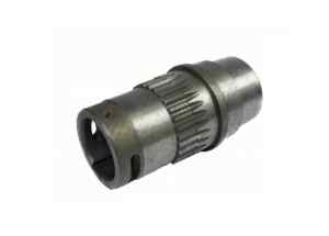 Large wheel bush with spline