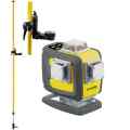 Multi-purpose cross laser Nivel System CL4D-B (+ expansion pole LP-36) foto 1