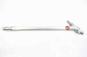 Spray gun with a nozzle for hazardous use