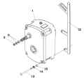 P-13 main gear tensioning arm foto 2