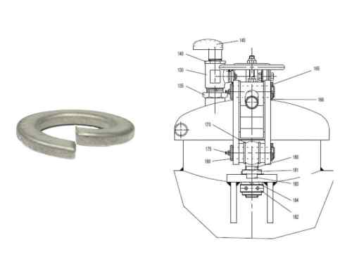 Spring lock washer