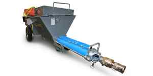 Putzmeister S5 EV plastering unit