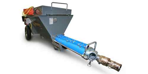 Putzmeister S5 EV plastering unit