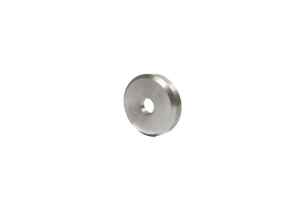 Metal washer at the back 