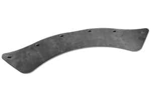 Rubber apron of the charging hopper