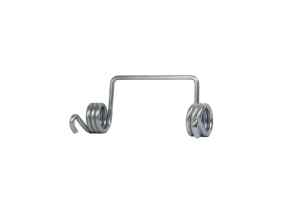Lid spring for cast steel lid