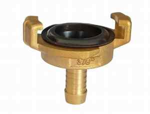 Brass coupling GEKA with hose end 3/8"