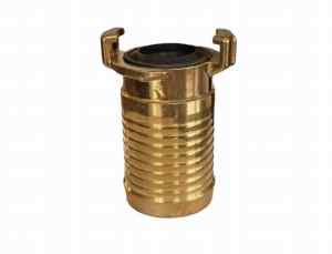 Brass coupling GEKA with hose end  1 1/2"