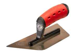 Inverted trapezoid venetian trowel twocomponent