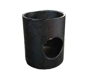 Rubber stand of the dumping trestle