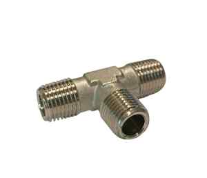 T-Adaptor with 3 x tapered male thread  G1/4z