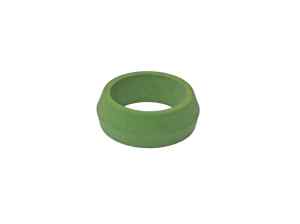Rubber band covering the pusher shaft down