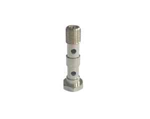 G1/8 double through screw 