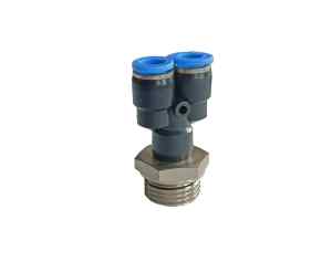 Y plug tee G1/2 hose 8 mm