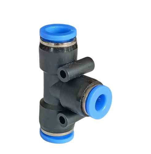 Plug-in reducing tee T 6/8/6