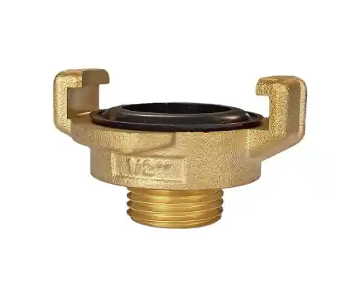 Brass coupling GEKA with male thread  1/2"