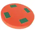 Checkerboard shield 400x30