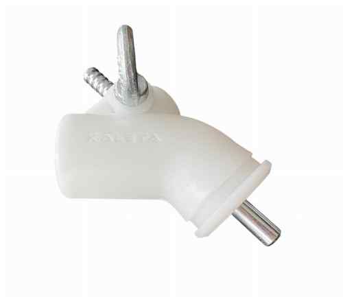 Końcówka pistoletu plastikowa Kaleta 45° zdj.1