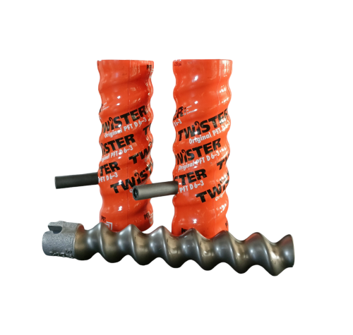 PFT TWISTER agregat tynkarski Rotor 2× Stator D6-3
