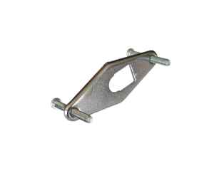 Pressure gauge mounting plate holder