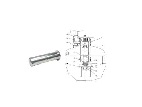 Sworzeń zamka dekla  zdj.1