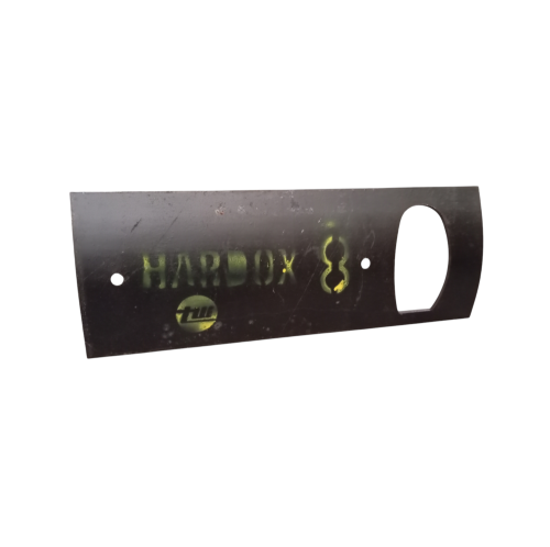 WEAR PLATE 8MM HARDOX  WITH HOLE