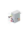 Built-in CEE plug socket 4 x 16A 6h red foto 2