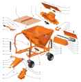 Foldable lifting handle foto 2
