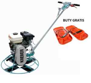 Kreber K–600 B paddle trowel + flooring shoes 