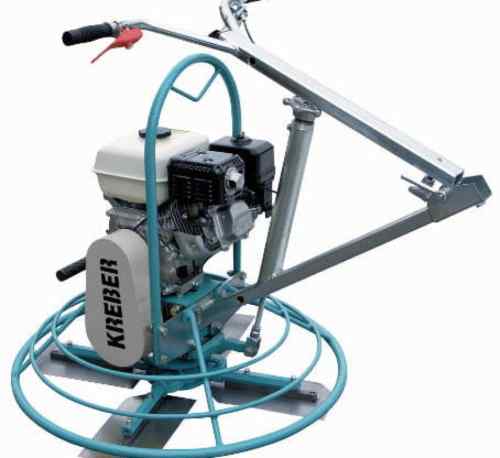 Kreber K–750B hand trowel + flooring shoes