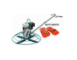 Kreber K–446 B hand trowel + flooring shoes