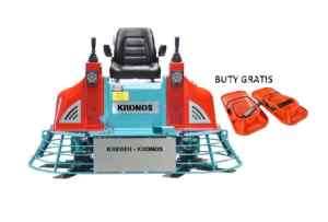 Ride-on trowel KRONOS K–436–2–THH + flooring shoes