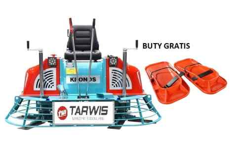 Self-propelled trowel BLIŹNIAK K–436–2–TMM + flooring shoes
