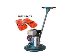 Kreber K–600 BT disc trowel + flooring shoes