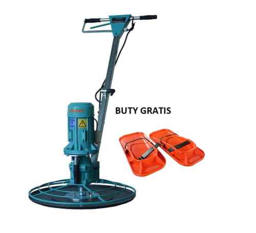 Zacieraczka elektryczna talerzowa Kreber K–600 ETPS + buty zdj.1