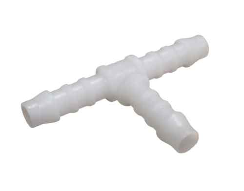 Corrugated tee connector, hose fi 4 mm