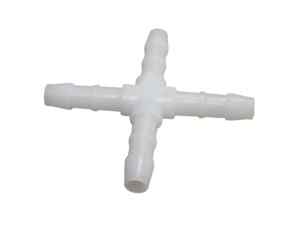 Łącznik czwórnik fi 4 mm 