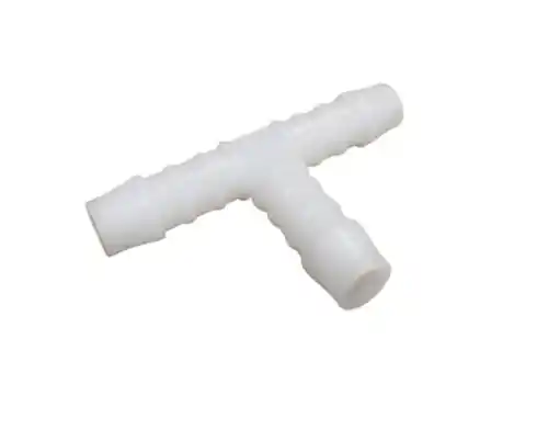 Corrugated tee connector, hose fi 10 mm