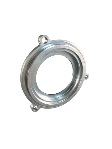 Front shaft housing cover with hole