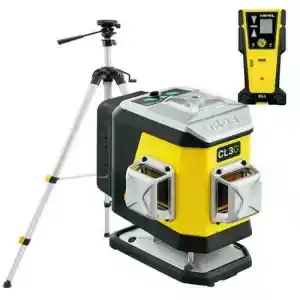 Multi-purpose cross laser Nivel System CL3G (+ tripod SJJ-M1 EX and laser sensor CLS-5)