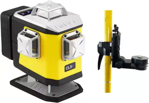 Multilaser krzyżowy Nivel System CL5V (+ tyczka LP-36), wiązka fioletowa