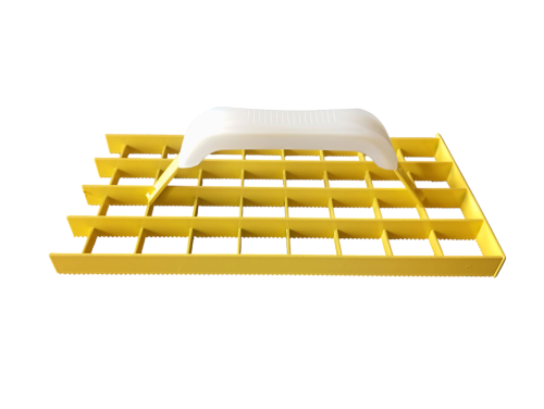 Skrobak siatkowy 290x150mm z zębami  zdj.1