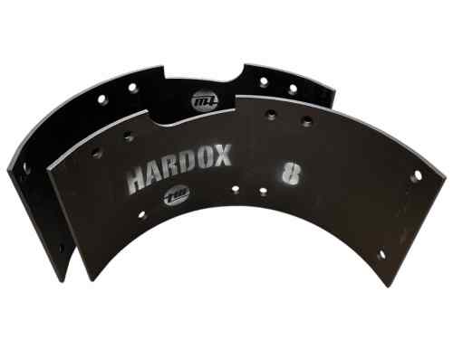 Okładzina zbiornika komplet 8mm Hardox zdj.1