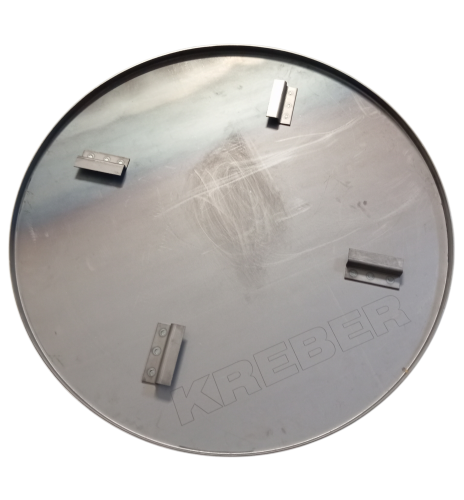 Talerz zacierający Kreber 750 mm mocowanie na 4 łopatki zdj.1