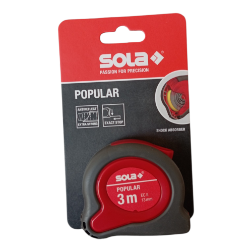 Miara zwijana POPULAR 3m/13mm Sola zdj.1