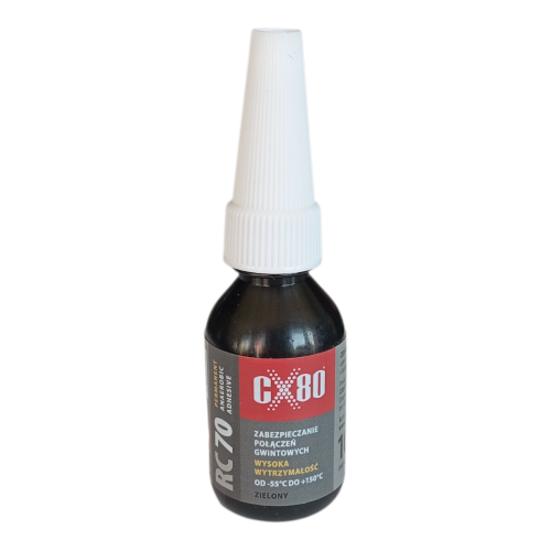 CX80 RC70 Klej anaerobowy 10 ml zielony