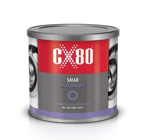 CX80 Smar Silikonowy Bezbarwny 500 g